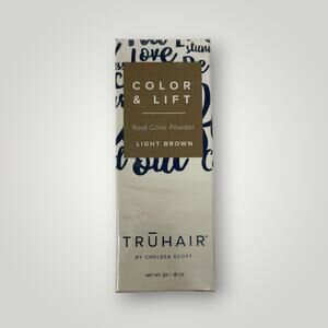 Truhair Color and Lift Root Color Powder - Light Brown Hair Color 0.18 oz